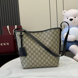 [리틀피쉬] 구찌 나노 버킷백 블랙가죽   18*18*8