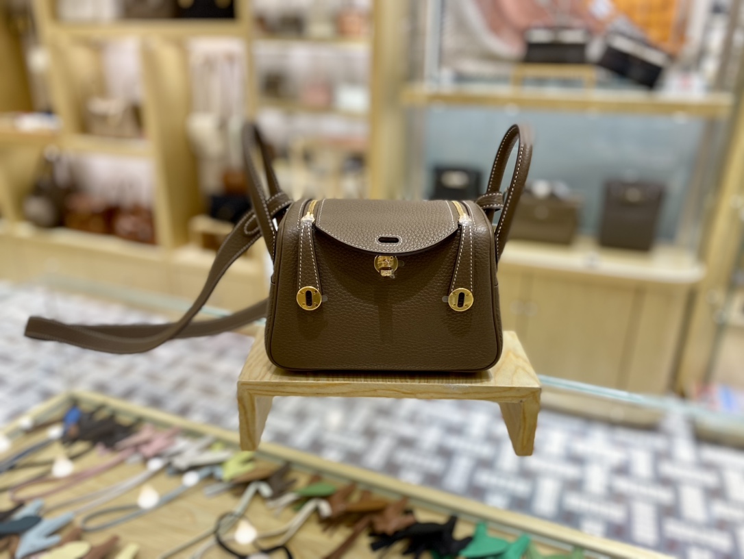 [다바오] 에르메스 린디 금장 미니  19*