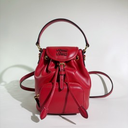 [작은미우] 미우미우 레더 미니 백팩 14*17*8