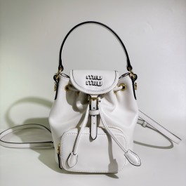 [작은미우] 미우미우 레더 미니 백팩 14*17*8