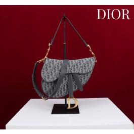 [빈판] 디올 오블리크 자카드 새들 스트랩 백 25.5*20*6.5
