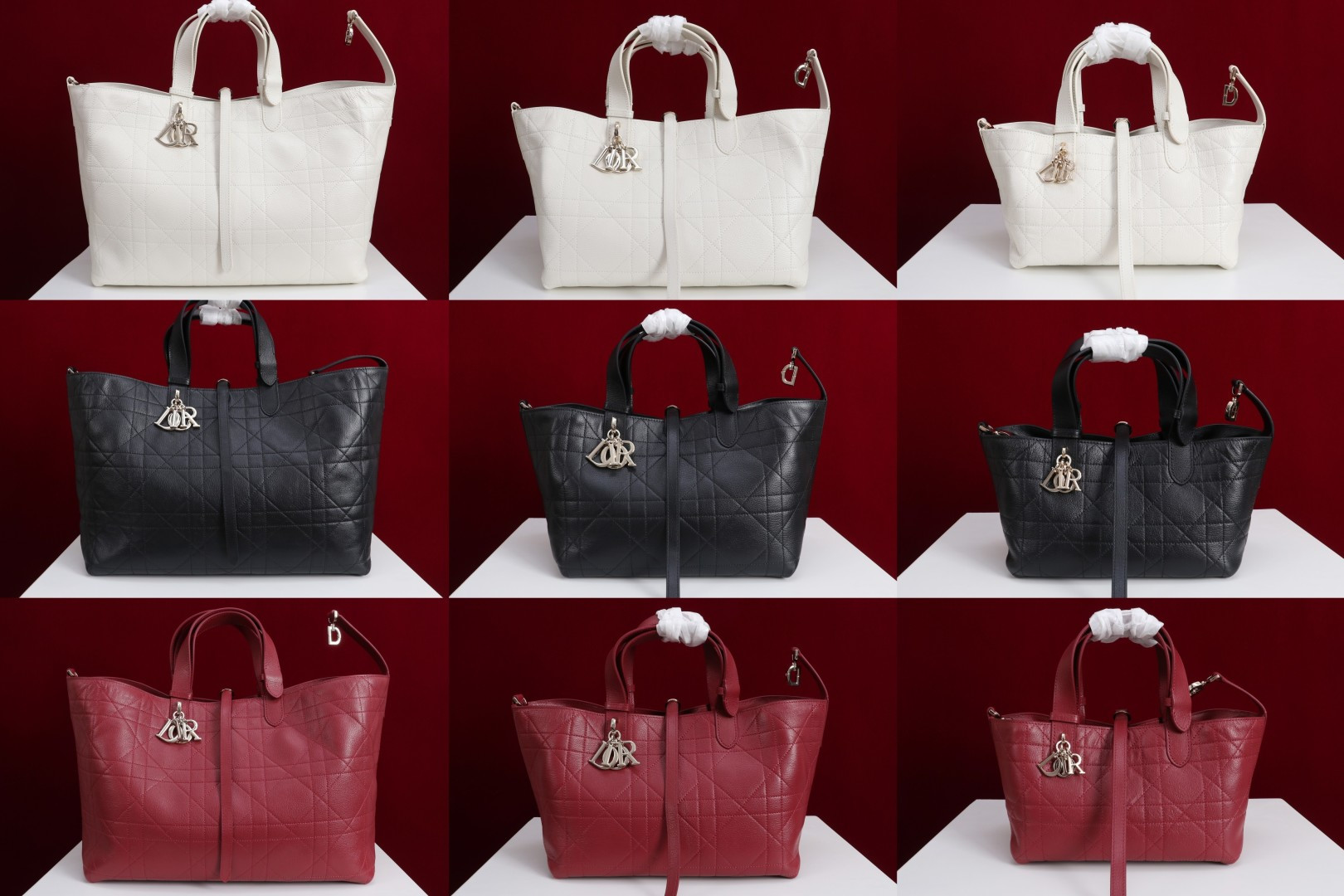 [빈판] 디올 뚜주흐 미디엄 핸드백 컬러색상 37*27*21