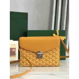 고야드 쉬프르 월렛 파우치 옐로우 21*4*16