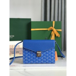 고야드 쉬프르 월렛 파우치 블루 21*4*16