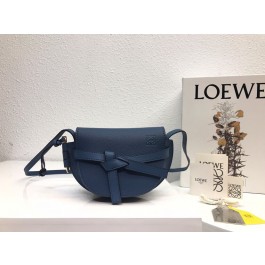[나나] 로에베 미니 게이트 숄더 크로스백 네이비 15*12.5*8