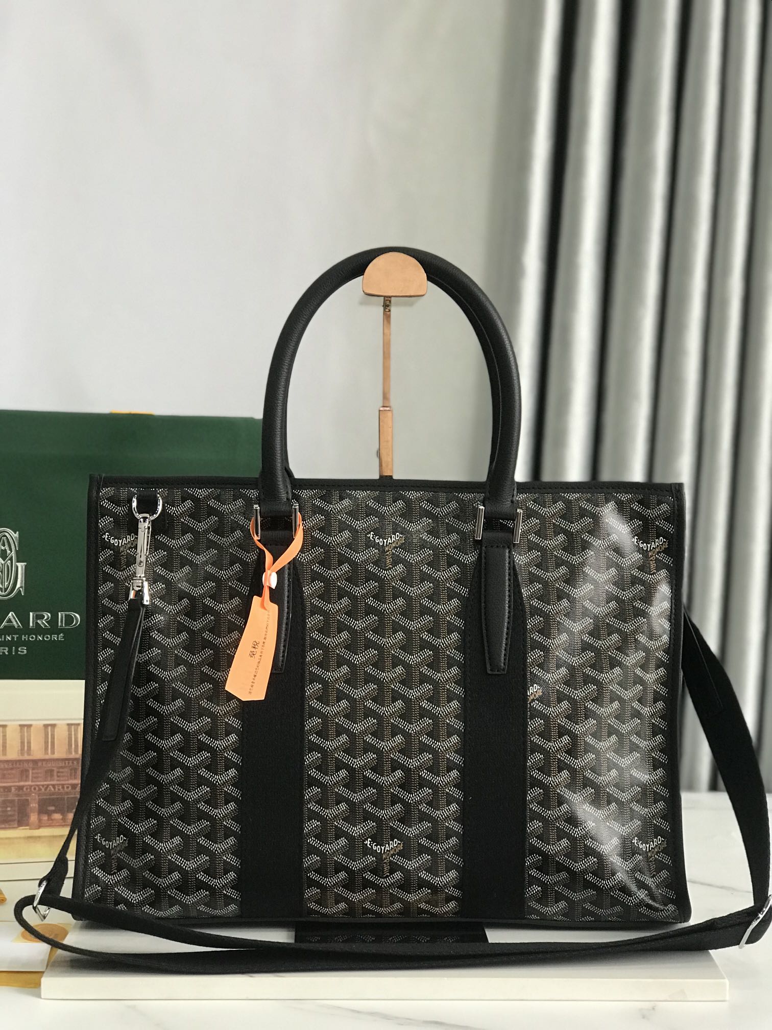 고야드 모르방 도큐먼트 케이스 블랙 39*6.5*29