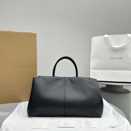 [세터] 더로우 레더 토트백 블랙 44*20*36