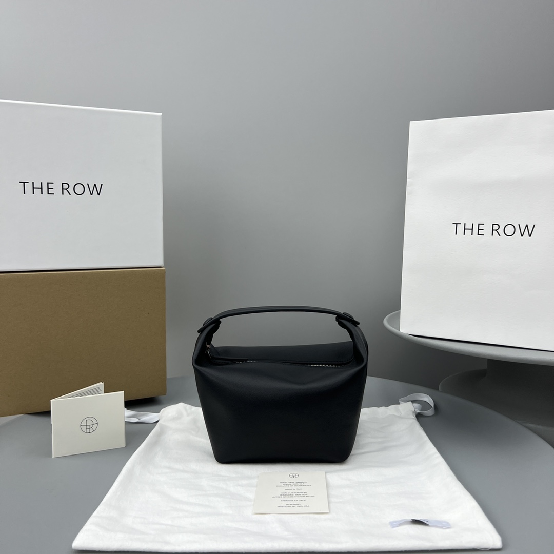 [세터] 더로우 도시락 백 블랙 14*10*14