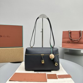 [세터] 로로피아나 L27 엑스트라 백 블랙 27*10*28