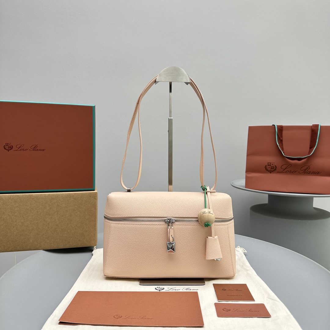 [세터] 로로피아나 L27 엑스트라 백 핑크 27*10*28