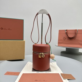 [세터] 로로피아나 엑스트라 케이스 미디엄 숄더백 레드 16*12