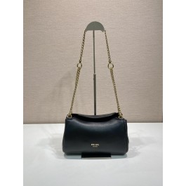 [근야오] 프라다 튀뮬트 나파  레더 백 블랙24*13*13