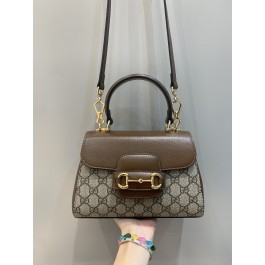 [OC] 구찌 1995 탑 핸들 미니 숄더백 브라운 22*16*10