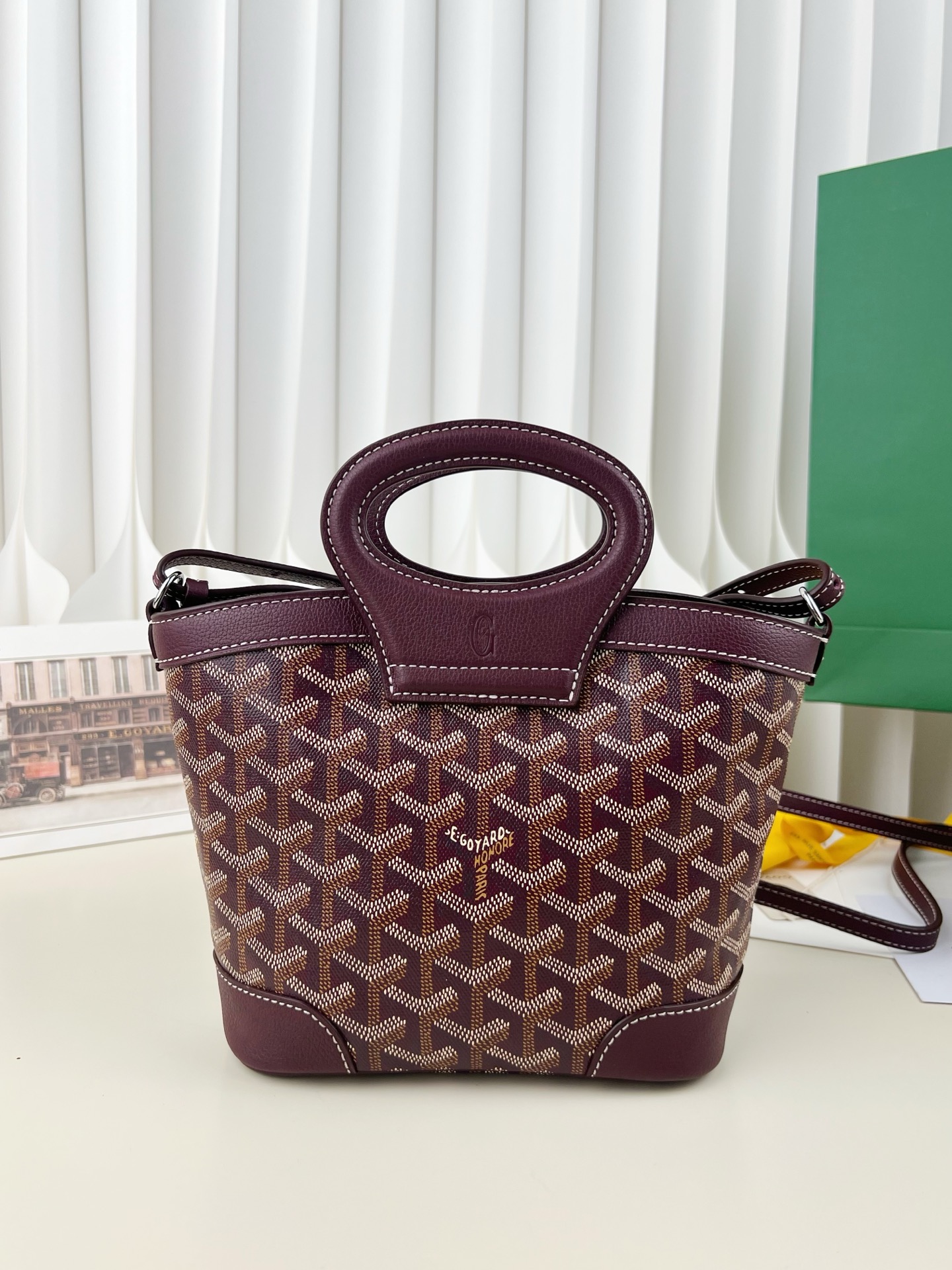 [팬더] 고야드 벨루가 미니 백 버건디 23*8*18.5