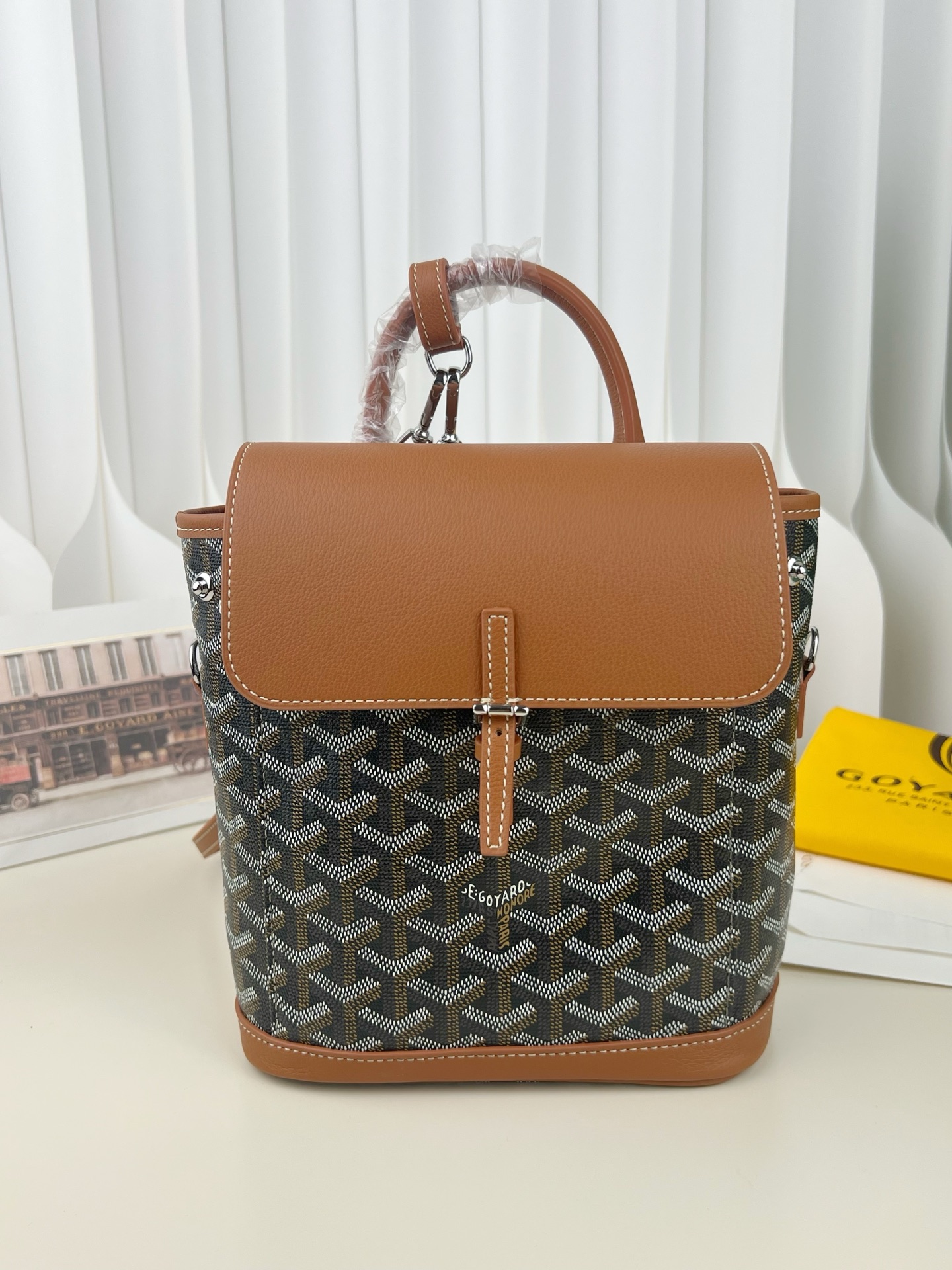 [팬더] 고야드 알팡 미니 백팩 브라운 23*9.5*19