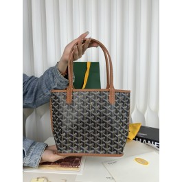 [팬더] 고야드 앙주 미니 토트백 브라운 20*10*20