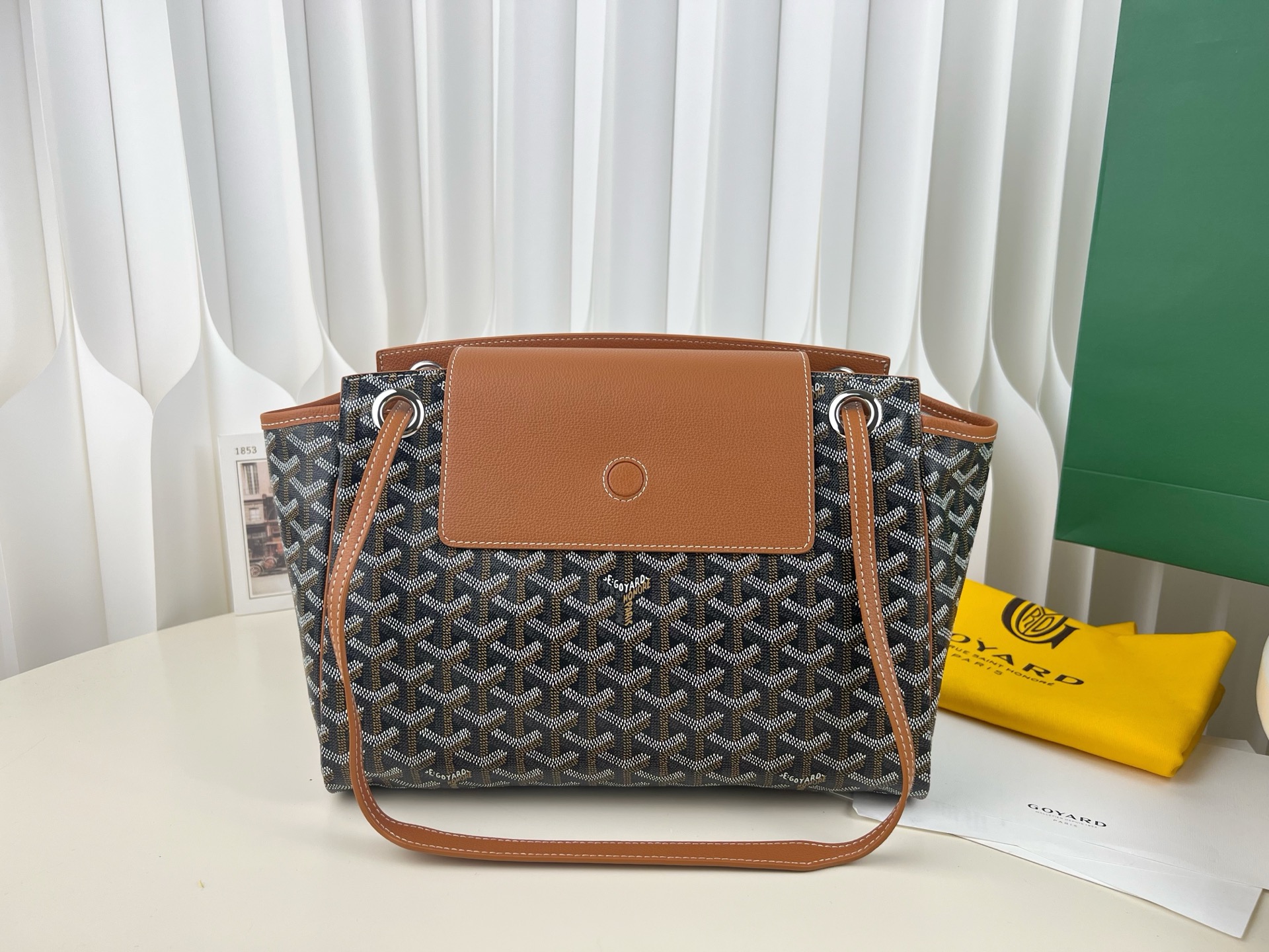 [팬더] 고야드 루에트 PM 숄더백 브라운 31*23*14