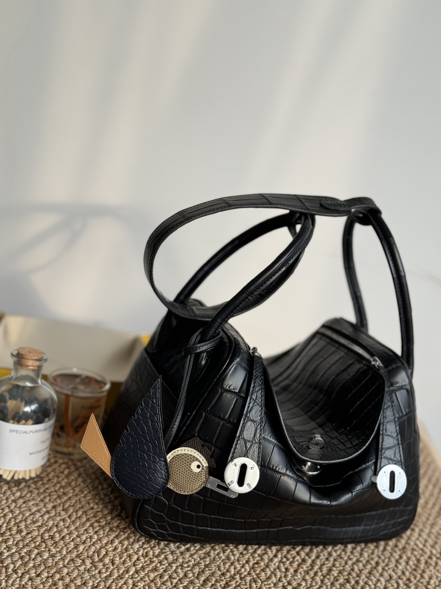 [찡댄] 에르메스 린디 26 블랙 숄더백