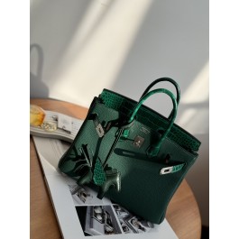 [찡댄] 에르메스 버킨 25 토고 백 그린