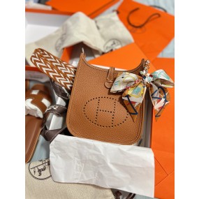 [찡댄] 에르메스 에블린 16 아마존 백 브라운