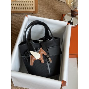 [찡댄] 에르메스 피코탄 락 18 포켓백 블랙