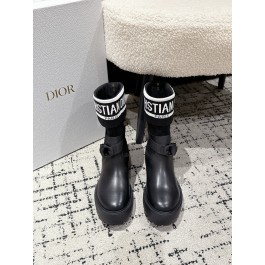 [제이드] 디올 D-Major 앵클 부츠 블랙