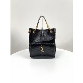 [블랙프라임] 생로랑 빈티지 가죽 스몰 쇼핑 백 25*30*8